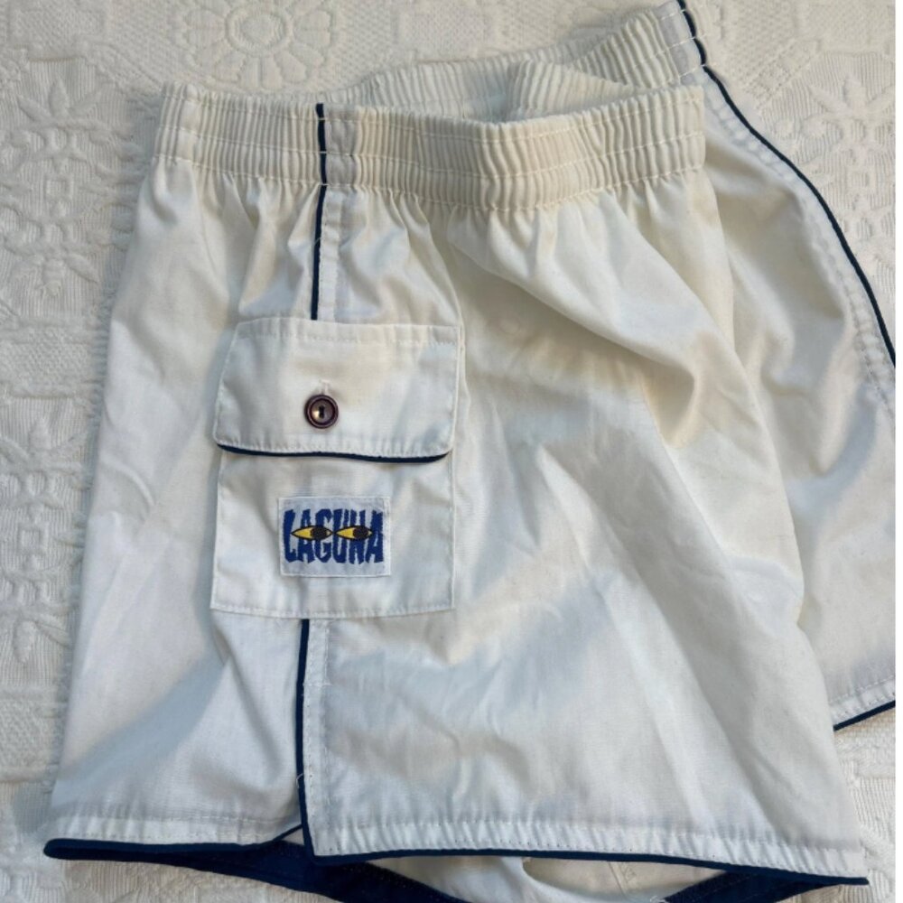 vintage 70s swim trunks laguna NWOT